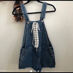 Forever 21 Overall Shorts One piece